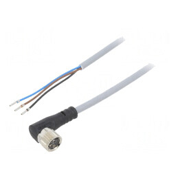 Cablu Conectare M8 3PIN Unghi 5m 60VAC 3A 60VDC