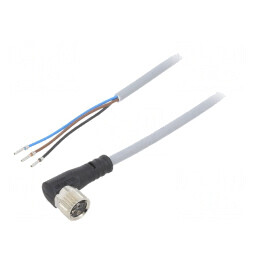 Cablu Conectare M8 3PIN Unghi 5m 60VAC 3A 60VDC | Electronic-mag.ro | Componente Electronice