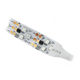 Bandă LED RGB 5050 12V programabilă 20mm PCB albă | Electronic-mag.ro | Componente Electronice