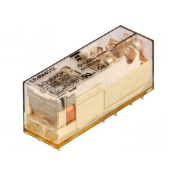 Releu electromagnetic 12VDC 8A 3PST-NO SPST-NC | Electronic-mag.ro | Componente Electronice