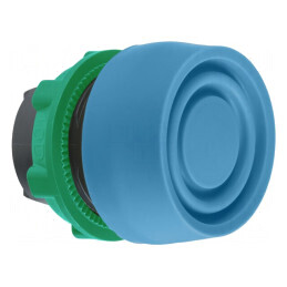 Comutator Acționat Prin Apăsare 22mm Albastru | Electronic-mag.ro | Componente Electronice