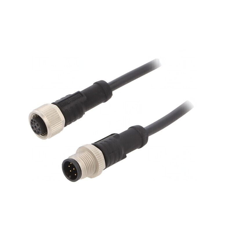 Cablu Senzori Automatizări M12 8 PIN 1m | Electronic-mag.ro | Componente Electronice