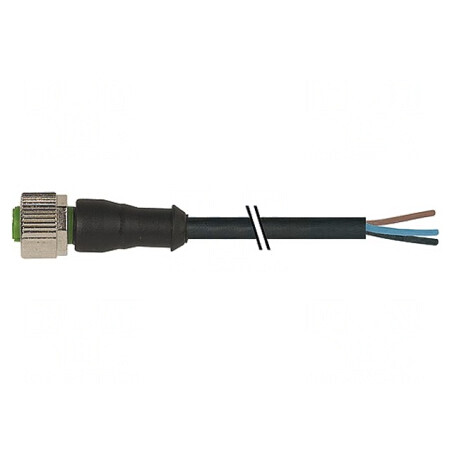 Cablu de Conectare M12 4 PIN 5m 250V 4A PUR | Electronic-mag.ro | Componente Electronice
