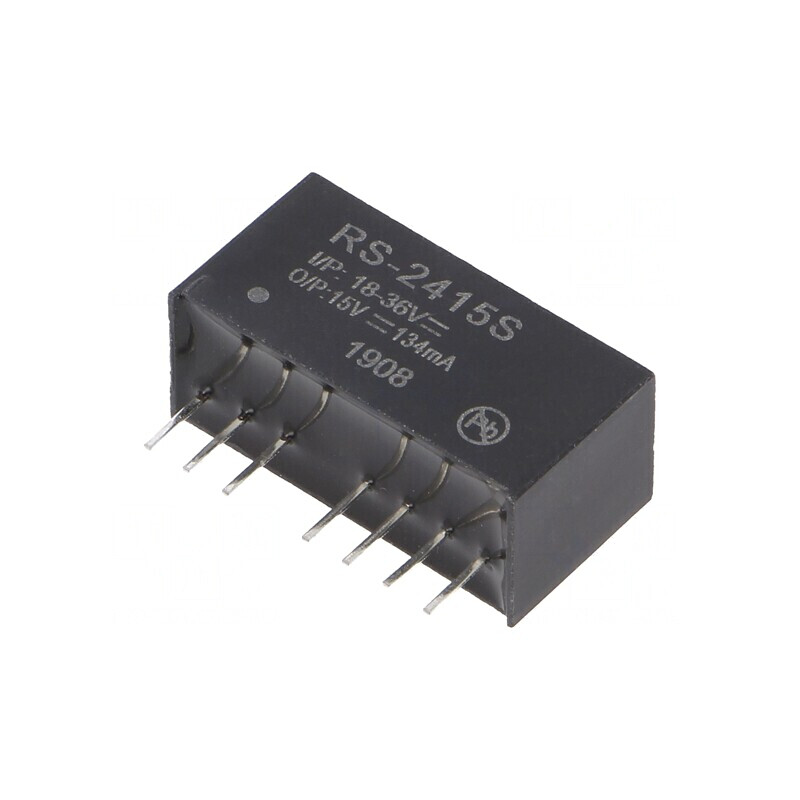 Convertor DC/DC 2W 18-36V 15V 134mA SIP8 | Electronic-mag.ro | Componente Electronice Convertor DC/DC 2W 18-36V 15V 134mA SIP8 | Electronic-mag.ro | Componente Electronice