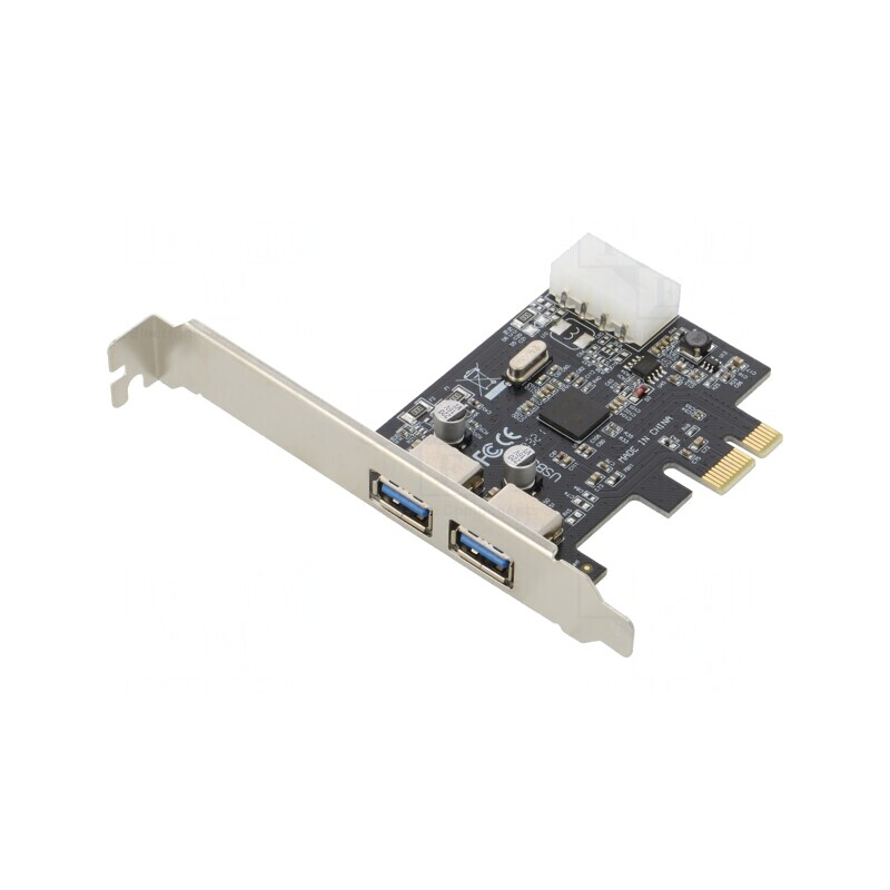 Card Extensie PCIe USB 3.0 x2 Sloturi | Electronic-mag.ro | Componente Electronice