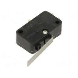 Microîntrerupător SNAP ACTION cu manetă SPDT 11A 250VAC | Electronic-mag.ro | Componente Electronice