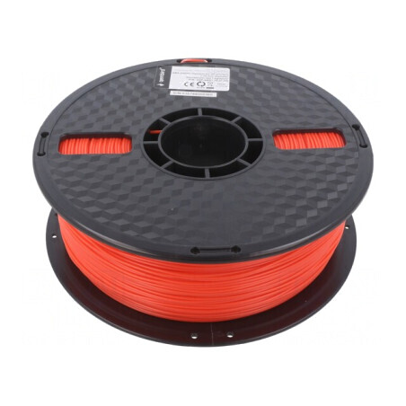 Filament ABS 1.75mm Roșu Strălucitor 1kg | Electronic-mag.ro | Componente Electronice