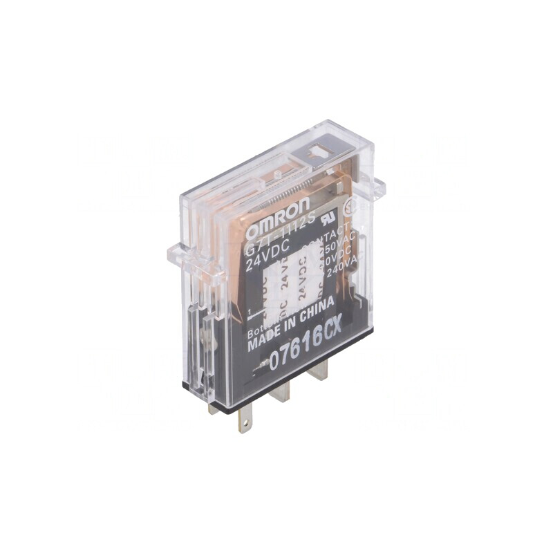 Releu Electromagnetic SPST-NO 24VDC 5A | Electronic-mag.ro | Componente Electronice