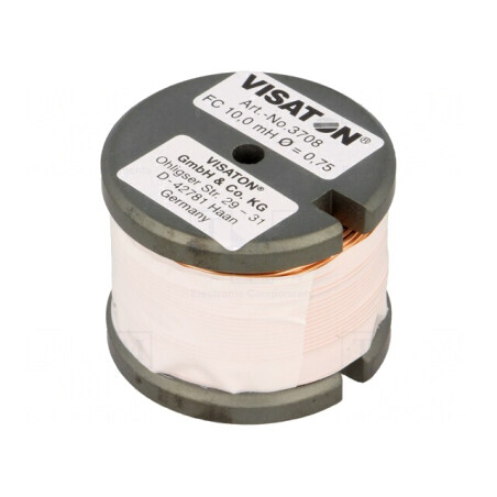 Bobină Inductor 10mH 1,2Ω 4,1A 40x30mm 0,7mm | Electronic-mag.ro | Componente Electronice