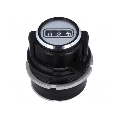 Buton de Precizie cu Disc Selector Ø30,4x33mm | Electronic-mag.ro | Componente Electronice
