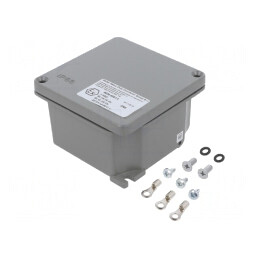 Carcasă Universală cu Lame de Fixare 101x101x58mm | Electronic-mag.ro | Componente Electronice