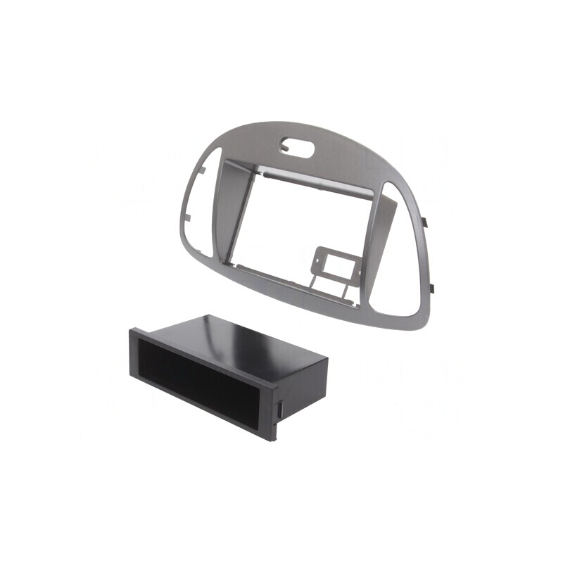 Cadru radio 2 DIN argintie Hyundai | Electronic-mag.ro | Componente Electronice