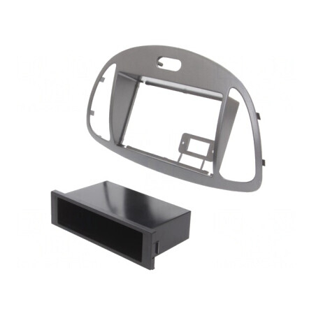 Cadru radio 2 DIN argintie Hyundai | Electronic-mag.ro | Componente Electronice