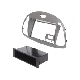 Cadru radio 2 DIN argintie Hyundai | Electronic-mag.ro | Componente Electronice