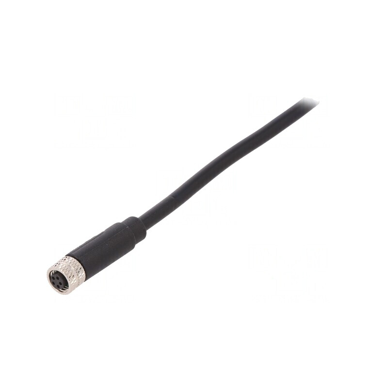 Conector M8 Mamă cu Cablu 1,5A 5 Pin Drept | Electronic-mag.ro | Componente Electronice Conector M8 Mamă cu Cablu 1,5A 5 Pin Drept | Electronic-mag.ro | Componente Electronice