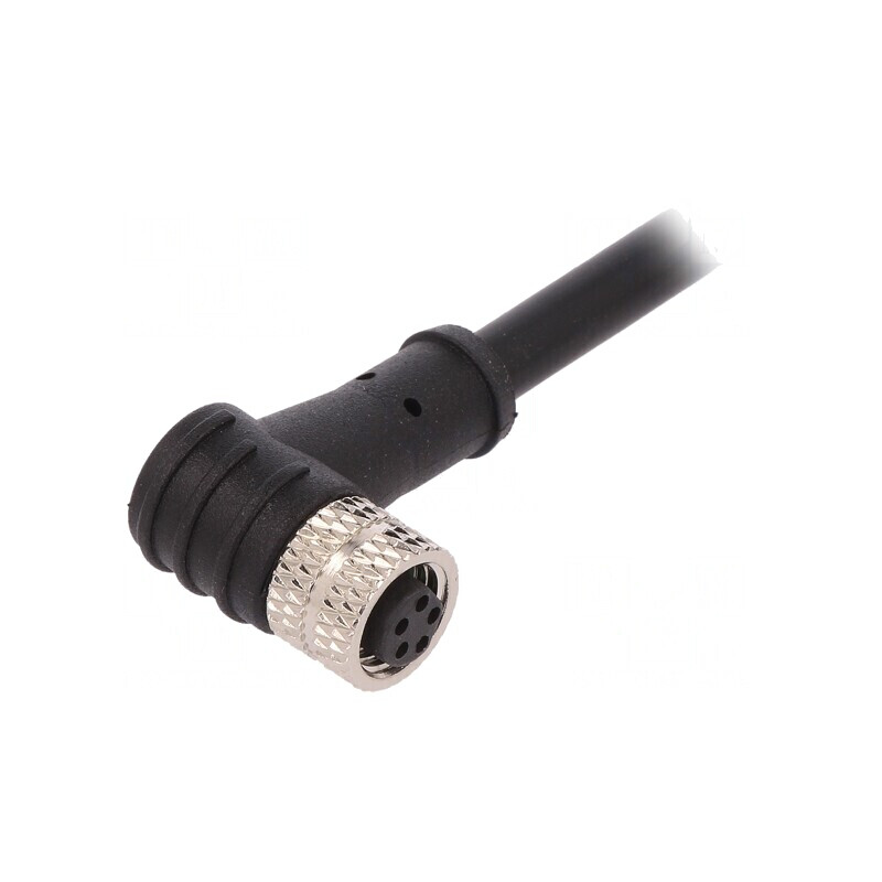 Conector M8 Mamă 5 PIN în Unghi cu Mufă și Cablu 1.5A | Electronic-mag.ro | Componente Electronice Conector M8 Mamă 5 PIN în Unghi cu Mufă și Cablu 1.5A | Electronic-mag.ro | Componente Electronice