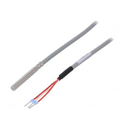 Senzor de Temperatură Pt100 Ø6x50mm Lungime 3m | Electronic-mag.ro | Componente Electronice