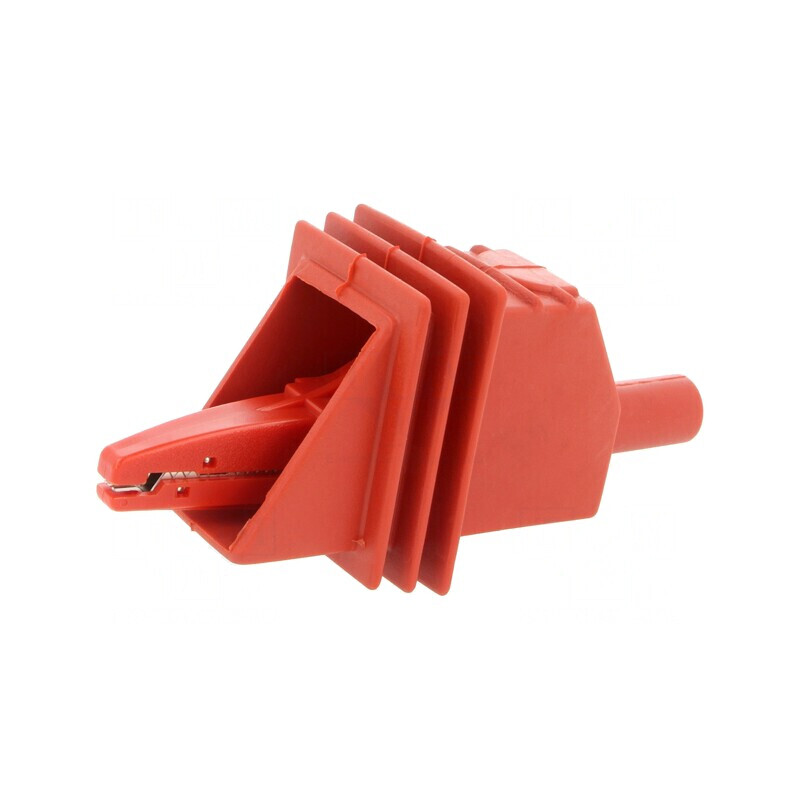 Bornă crocodil 20A roșie prindere max 25mm 5kV | Electronic-mag.ro | Componente Electronice Bornă crocodil 20A roșie prindere max 25mm 5kV | Electronic-mag.ro | Componente Electronice