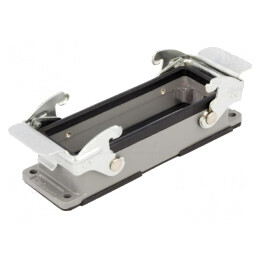 Carcasă conectori HDC 24B cu clichet dublu | Electronic-mag.ro | Componente Electronice