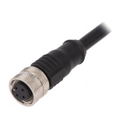 Mufă M12 CANopen IP67 250V 4A Mamă 4 PIN-uri | Electronic-mag.ro | Componente Electronice