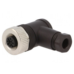 Mufă M12 5 Pin Mamă IP67 pentru DeviceNet/CANopen pe Cablu | Electronic-mag.ro | Componente Electronice