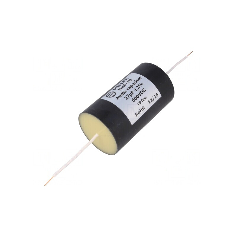 Condensator Polipropilenă 27uF 600VDC Ø45x78mm THT | Electronic-mag.ro | Componente Electronice