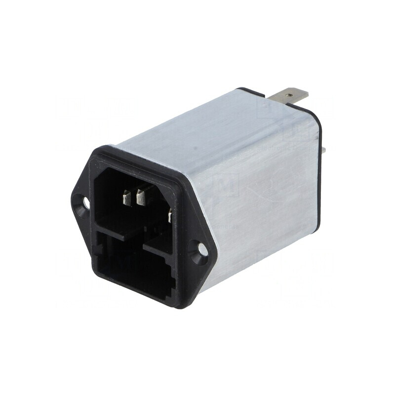 Conector Alimentare AC Soclu Tată 2A 250V | Electronic-mag.ro | Componente Electronice