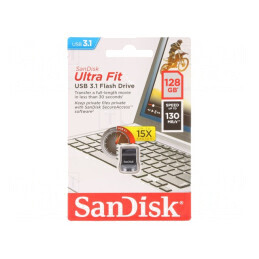Pendrive USB 3.2 128GB Ultra Fit | Electronic-mag.ro | Componente Electronice
