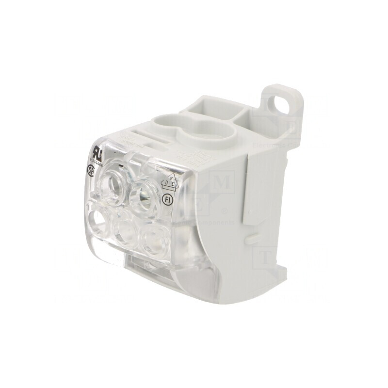 Bloc de Distribuție 16-35mm2 Piste 1 | Electronic-mag.ro | Componente Electronice