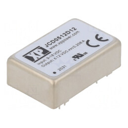 Convertor DC/DC 5W 9-18V la 12V/-12V THT | Electronic-mag.ro | Componente Electronice