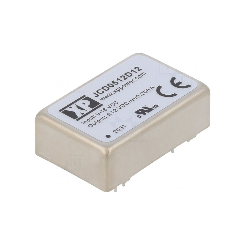 Convertor DC/DC 5W 9-18V la 12V/-12V THT | Electronic-mag.ro | Componente Electronice