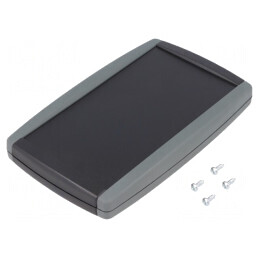Carcasă universală neagră TEKNET ABS 96mm x 156mm x 20mm | Electronic-mag.ro | Componente Electronice
