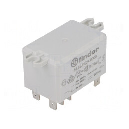 Releu Electromagnetic DPDT 24VDC 30A | Electronic-mag.ro | Componente Electronice