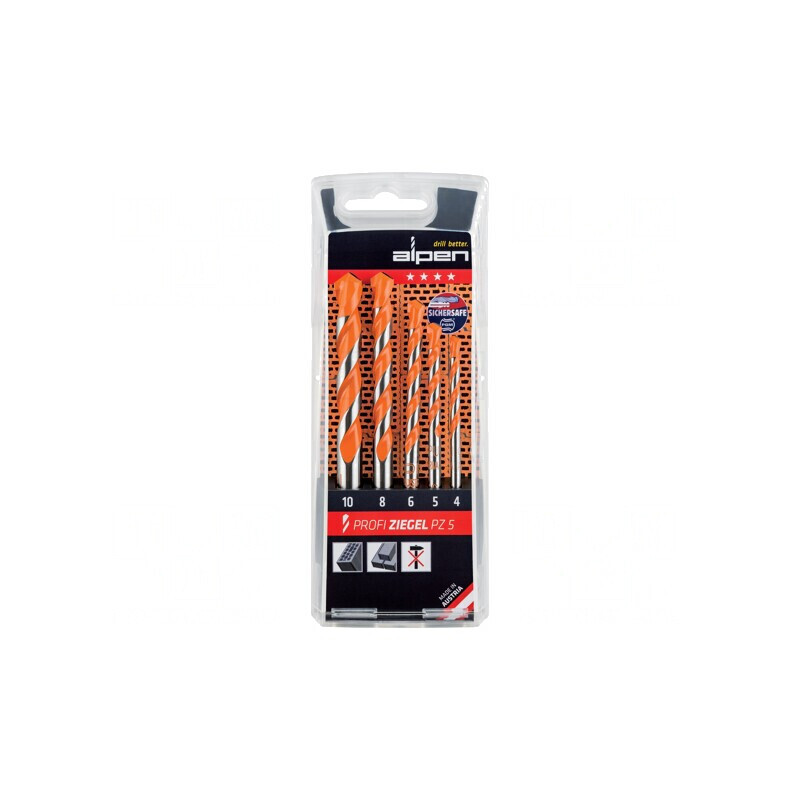 Set Burghie Oțel PROFI ZIEGEL 5 Buc. | Electronic-mag.ro | Componente Electronice