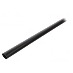 Manşon termocontractabil 3:1 19mm 1m negru | Electronic-mag.ro | Componente Electronice