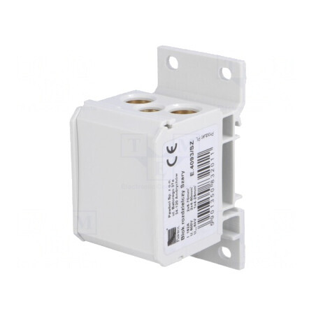 Bloc de distribuție 2.5-70mm², 1 pistă, 5 borne | Electronic-mag.ro | Componente Electronice