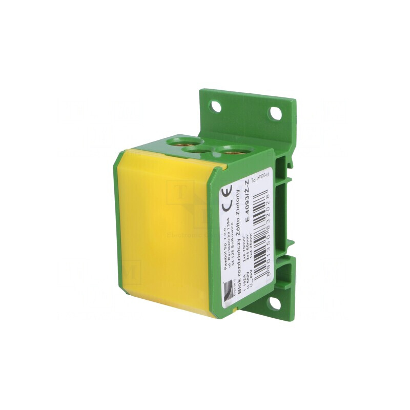 Bloc de Distribuție 2,5-70mm2 cu 5 Borne | Electronic-mag.ro | Componente Electronice
