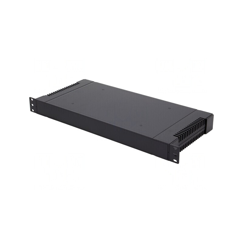 Carcasă Rack 1U Neagră 19" ABS | Electronic-mag.ro | Componente Electronice