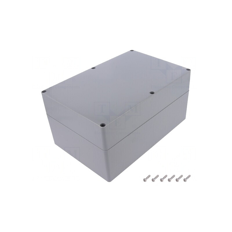 Carcasă Universală ABS Gri Închis 160x240x120mm | Electronic-mag.ro | Componente Electronice