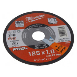 Disc de tăiere oțel 125mm 10 bucăți | Electronic-mag.ro | Componente Electronice