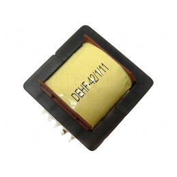 Inductor: fir | THT | 1000uH | 11A | 105mΩ | 45x43x36mm | orizontale | DEHF-42/1.0/11