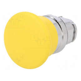 Comutator Apăsare 22mm Galben ZB4BC5 | Electronic-mag.ro | Componente Electronice