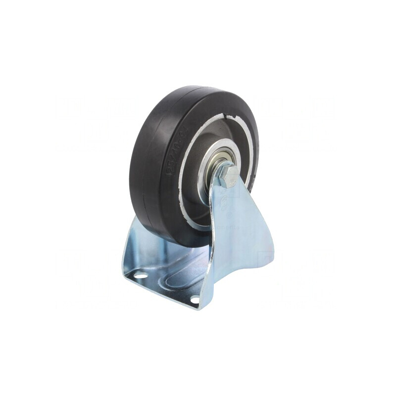 Roată Transport 125mm 150kg Guma TPE-ALGE | Electronic-mag.ro | Componente Electronice
