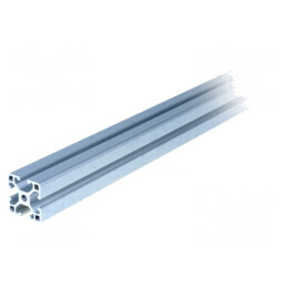 Profil Aluminiu 6mm x 30mm x 30mm x 1m Natur | Electronic-mag.ro | Componente Electronice
