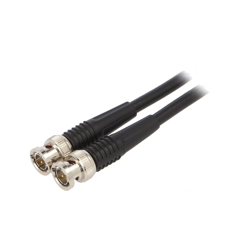 Cablu de măsurare BNC 1m Negru | Electronic-mag.ro | Componente Electronice