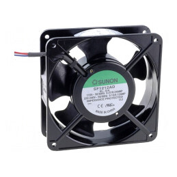 Ventilator: AC | axial | 115/230VAC | 120x120x38mm | 195m3/h(±10%) | SF1212AD.BL.GN