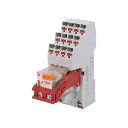 Releu Intermediar DPDT 24VAC 12A/250VAC | Electronic-mag.ro | Componente Electronice