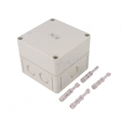 Carcasă Universală Polistiren 110x110x90mm | Electronic-mag.ro | Componente Electronice