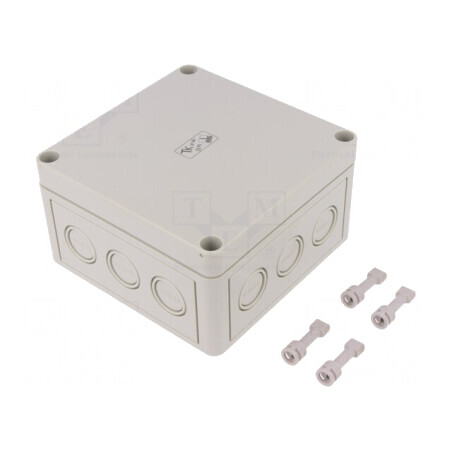 Carcasă Universală Polistiren 130x130x75mm | Electronic-mag.ro | Componente Electronice