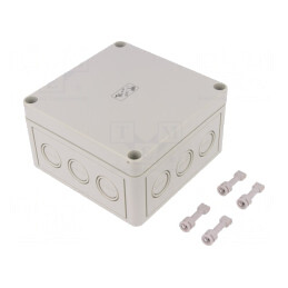 Carcasă Universală Polistiren 130x130x75mm | Electronic-mag.ro | Componente Electronice